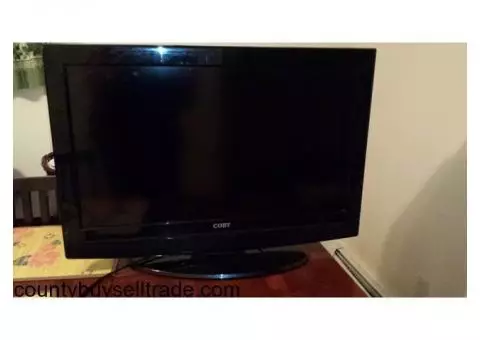 32" Coby TV with built in DVD player