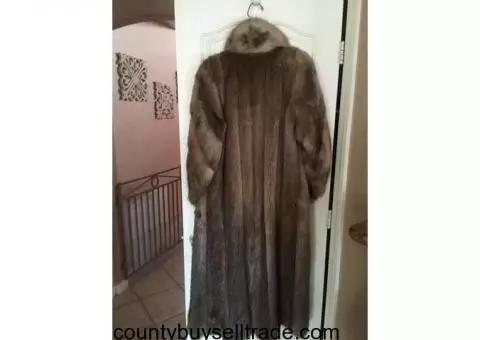 Fur Coat - Women's Size 10-12