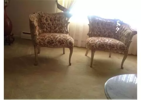 Formal Living Room Sofa and Chairs