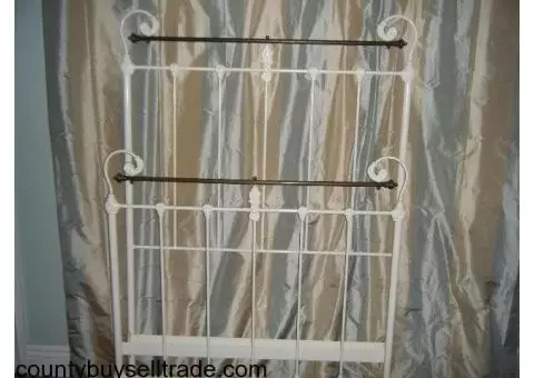 Twin Wrought Iron Bed